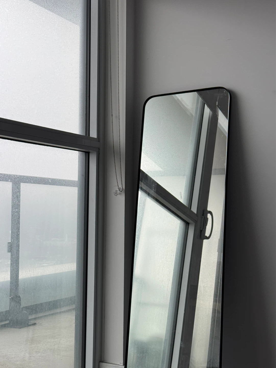 Full Length Mirror with Black Frame - photo 3