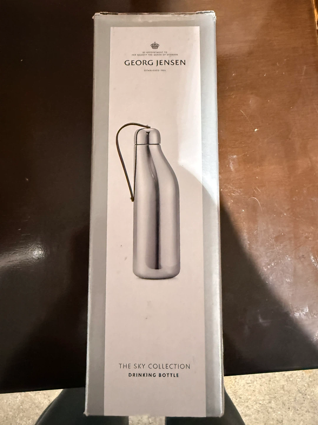 Georg Jensen Sky Collection Stainless Steel Drinking Bottle