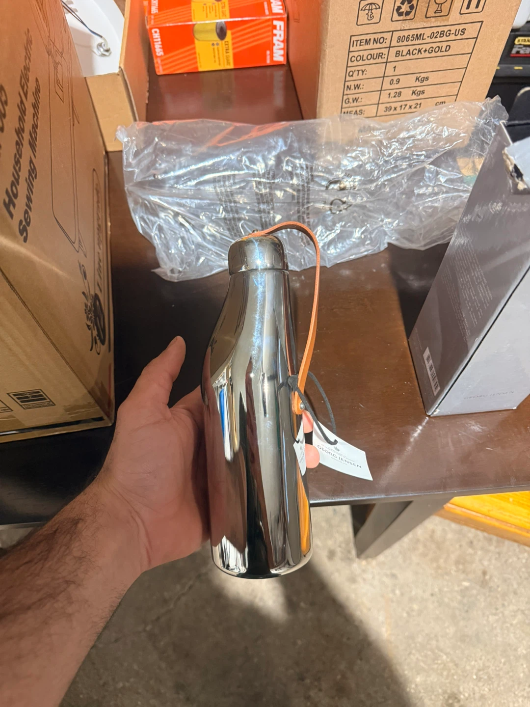Georg Jensen Sky Collection Stainless Steel Drinking Bottle - photo 3