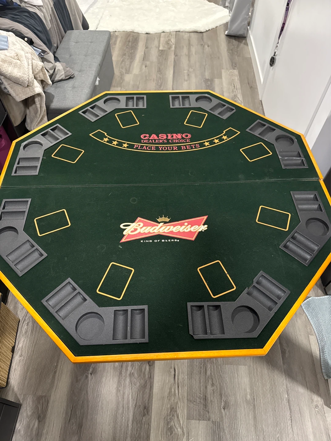 Budweiser Casino Dealer's Choice Poker Table