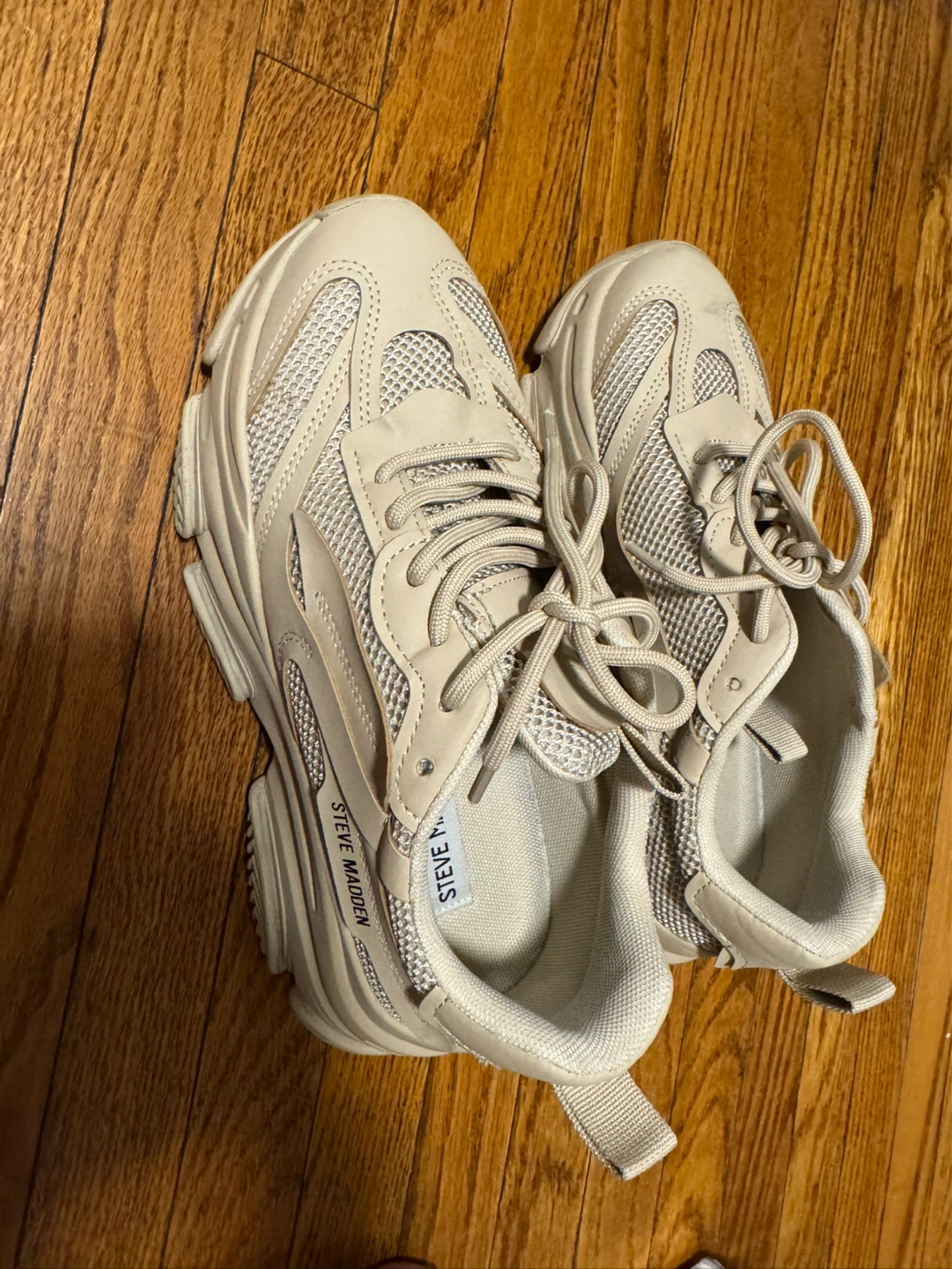 Steve Madden Tan Chunky Sneakers - photo 5