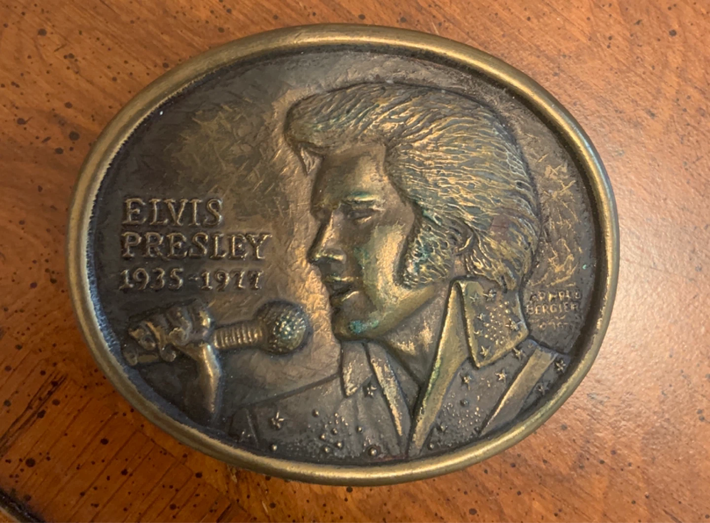 Elvis Presley 1935-1977 Belt Buckle