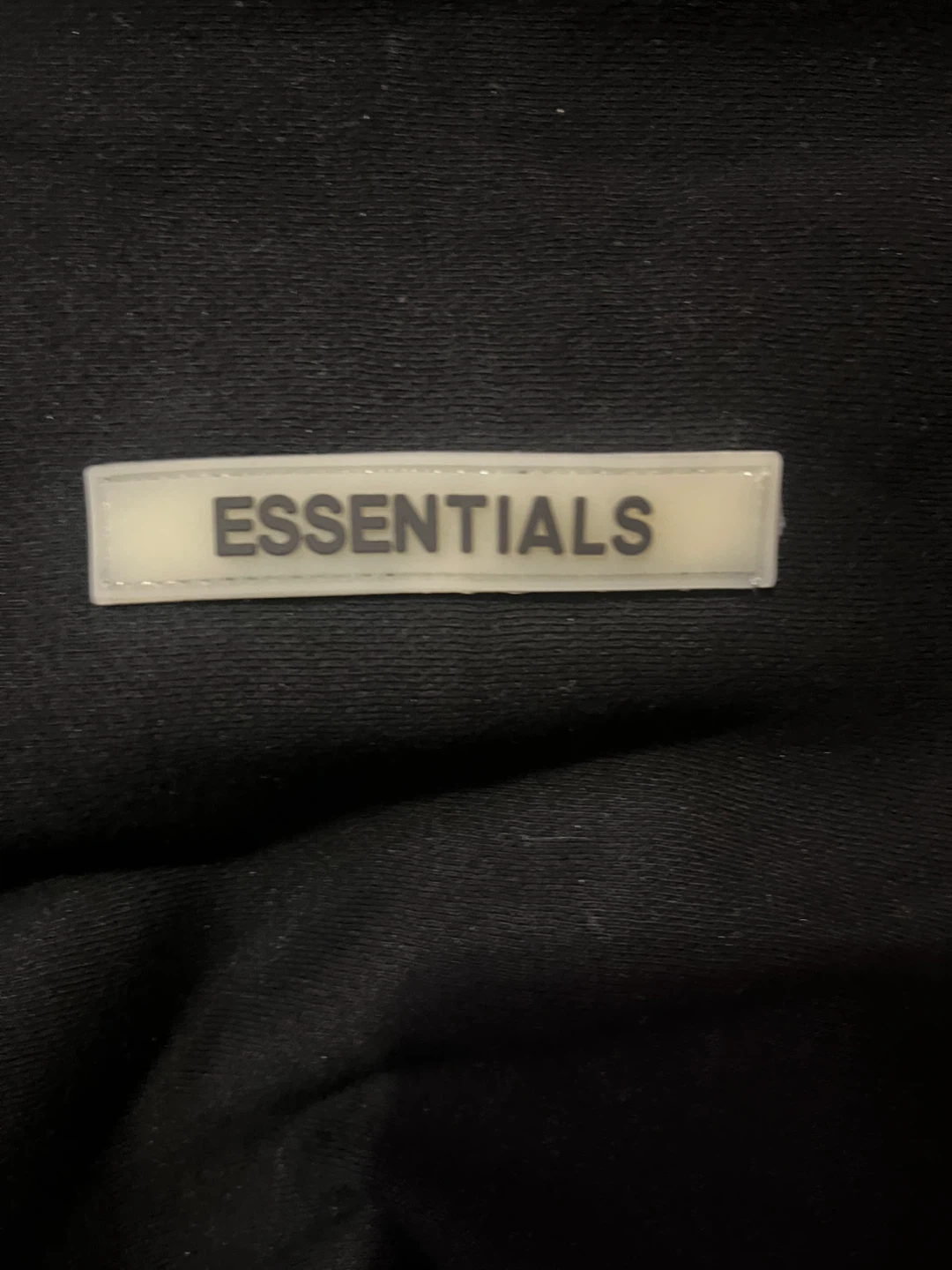 BRAND NEW Black Essentials Fear of God Hoodie - Size Large - photo 3