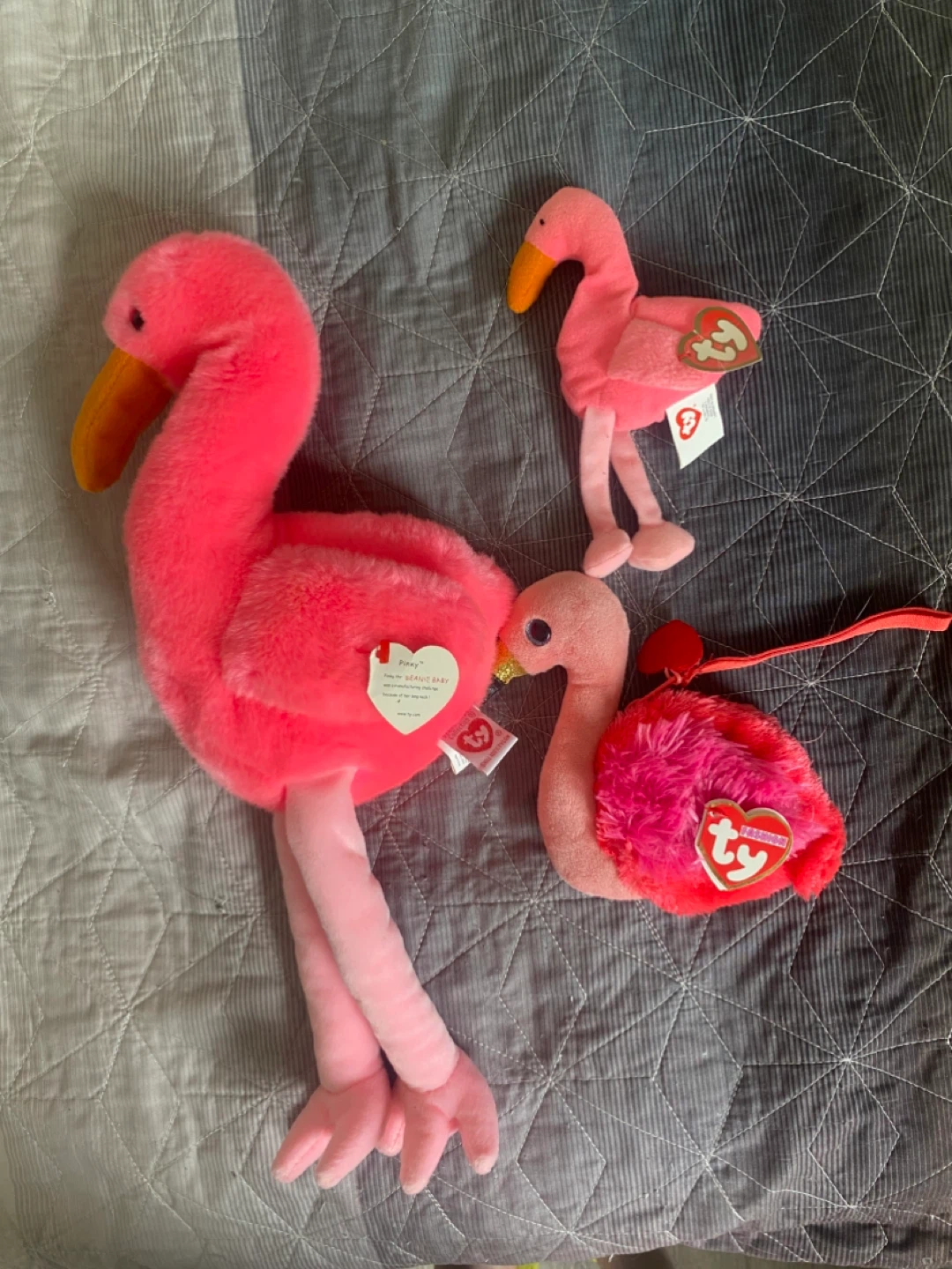 Flamingo TY stuffies