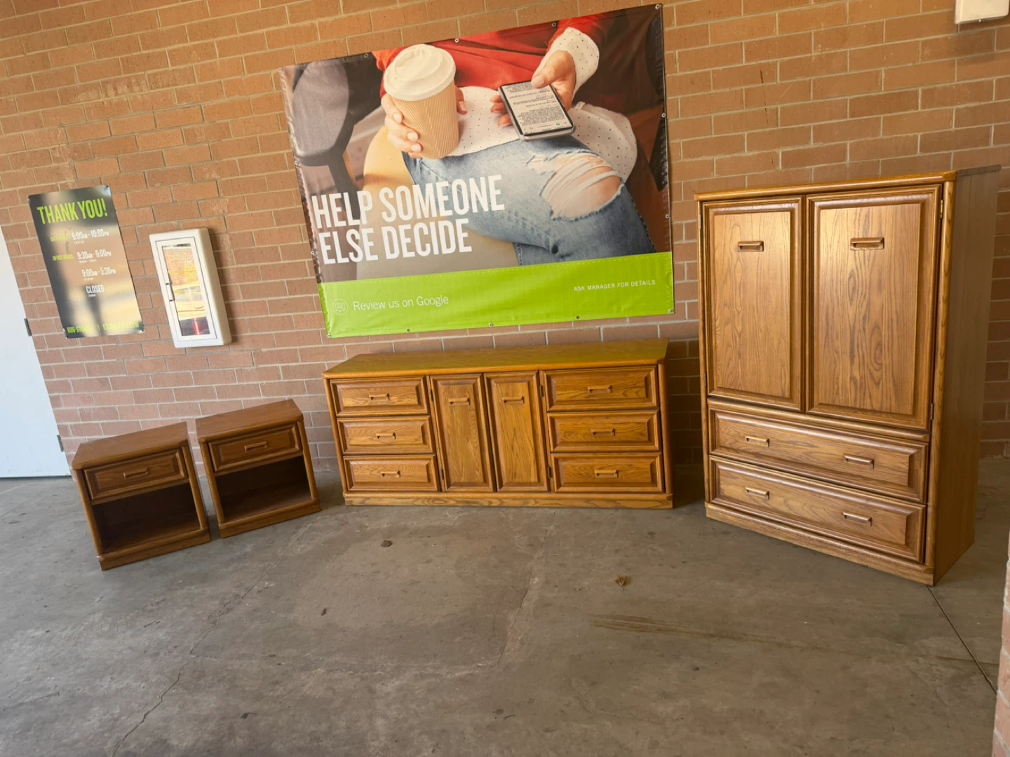 Lexington  Dresser and Armoire Set with Nightstands