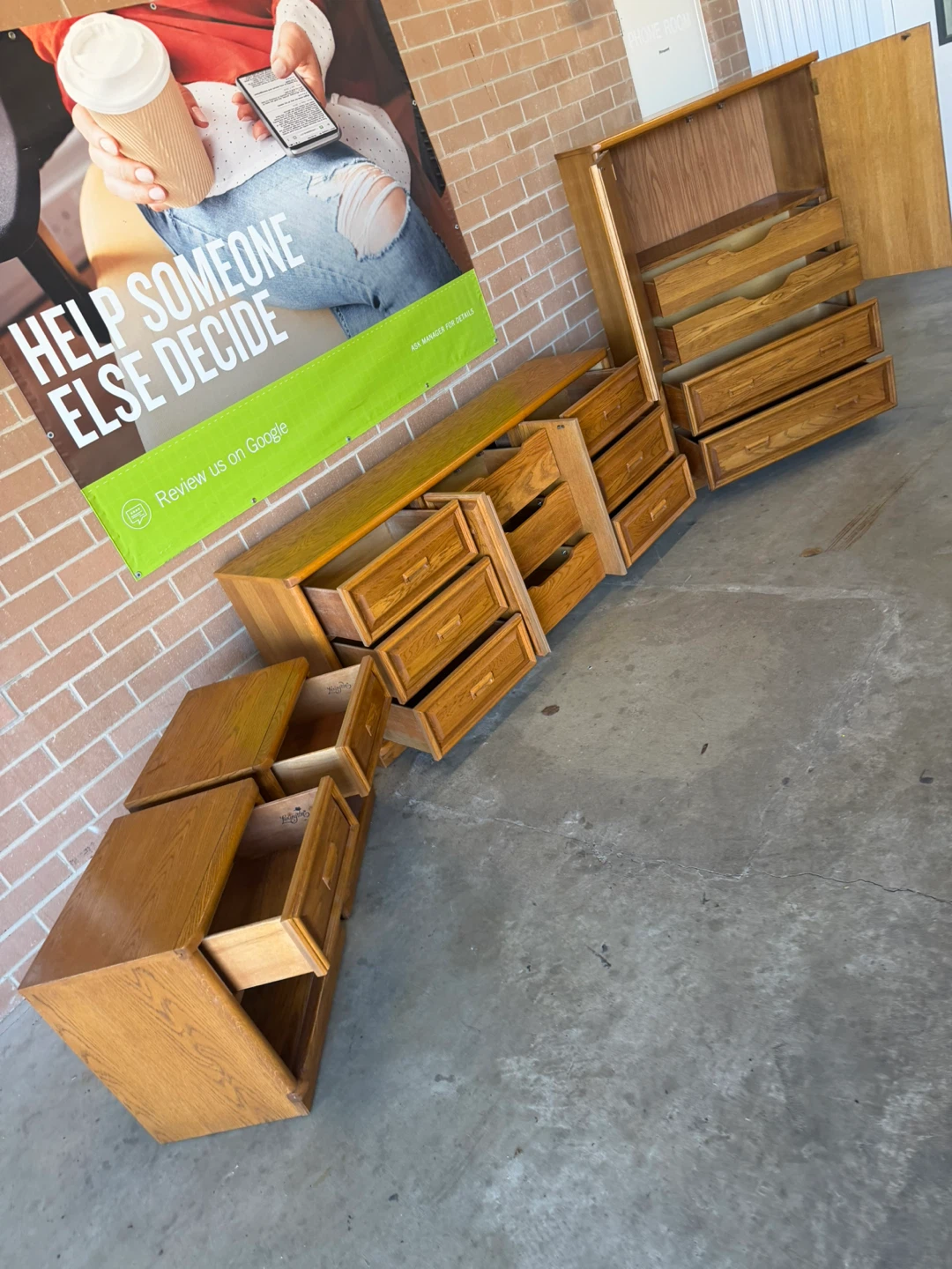 Lexington  Dresser and Armoire Set with Nightstands - photo 4