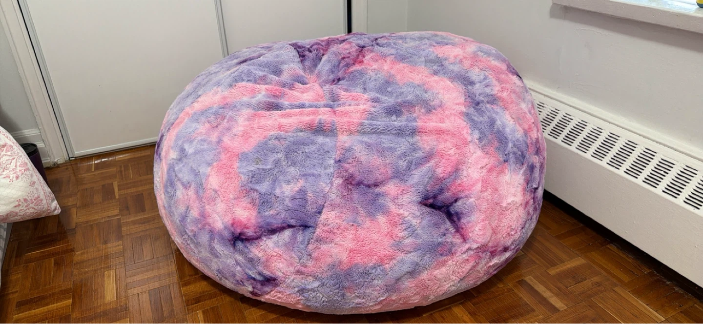 Giant Faux Fur Bean Bag Chair