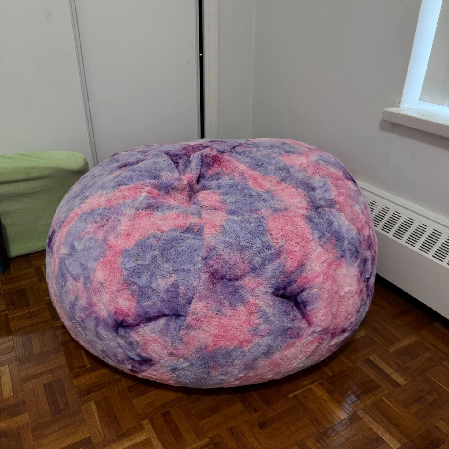 Giant Faux Fur Bean Bag Chair - photo 2