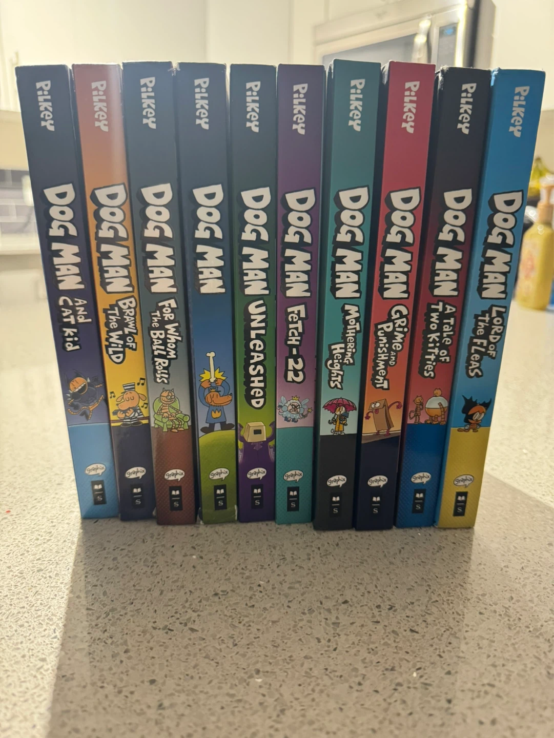Dog Man Book Series by Dav Pilkey