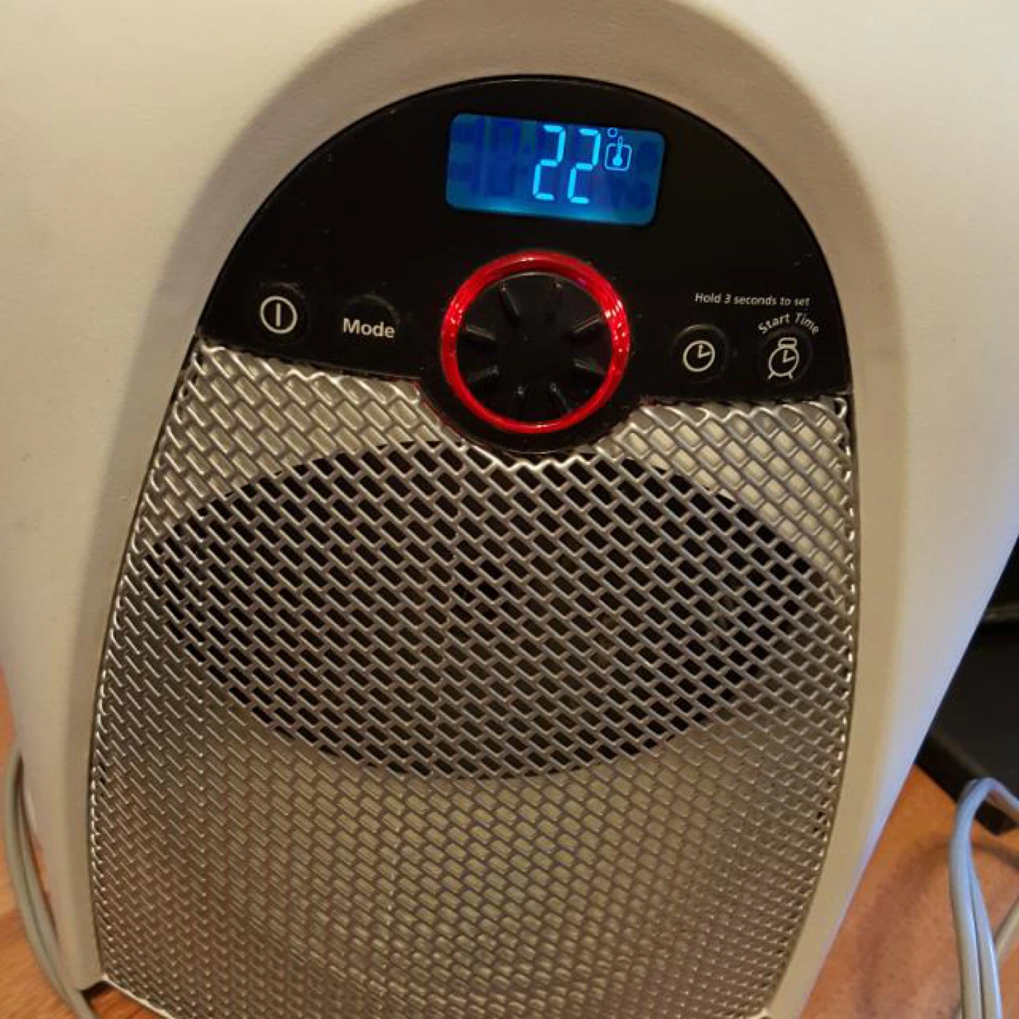 Sunbeam White Electric Fan Heater - photo 3