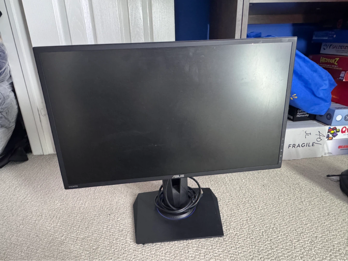 ASUS VG245H (24” gaming monitor, 1080p, 75Hz).