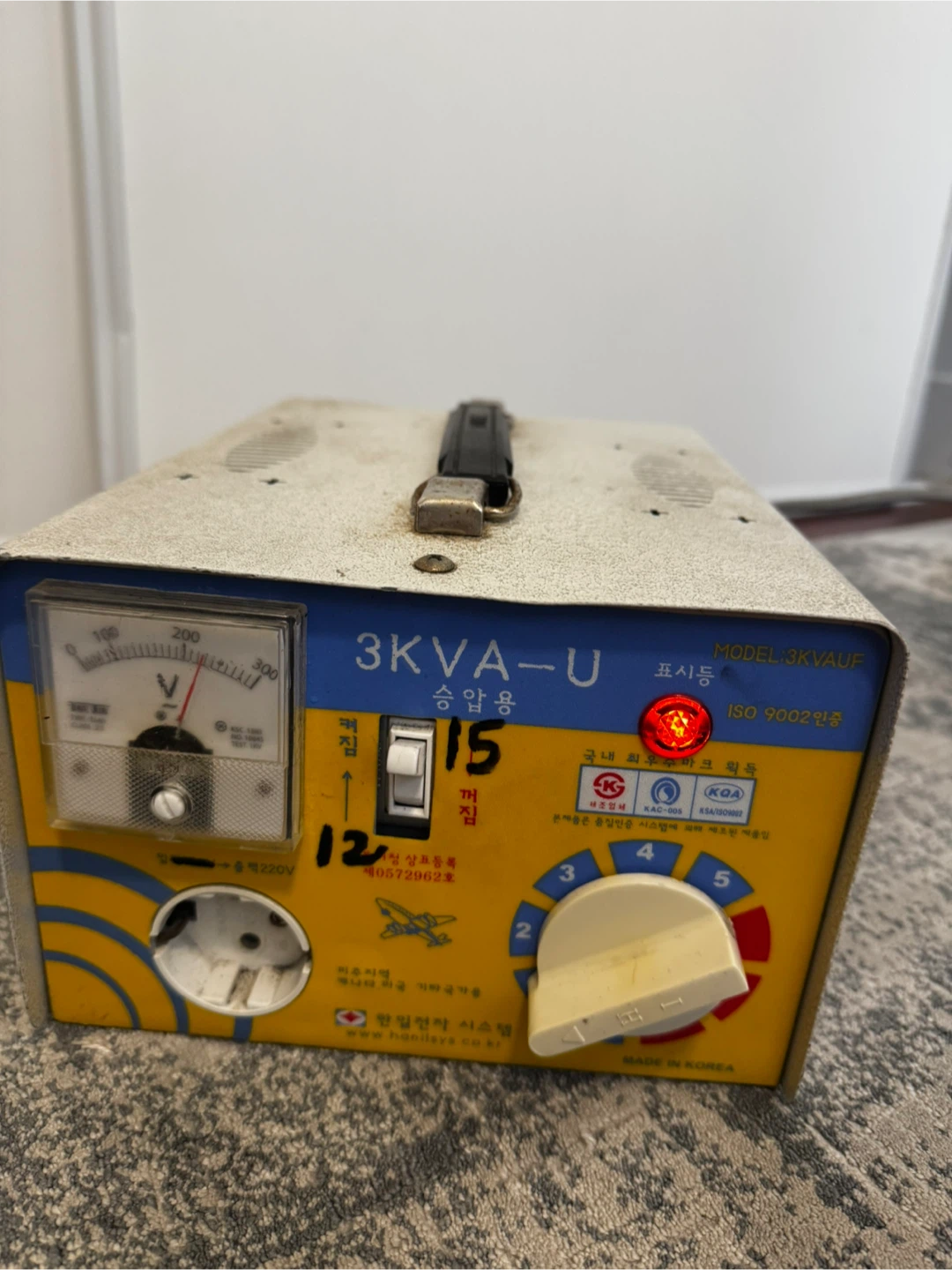 3KVA-U Voltage Regulator - photo 2