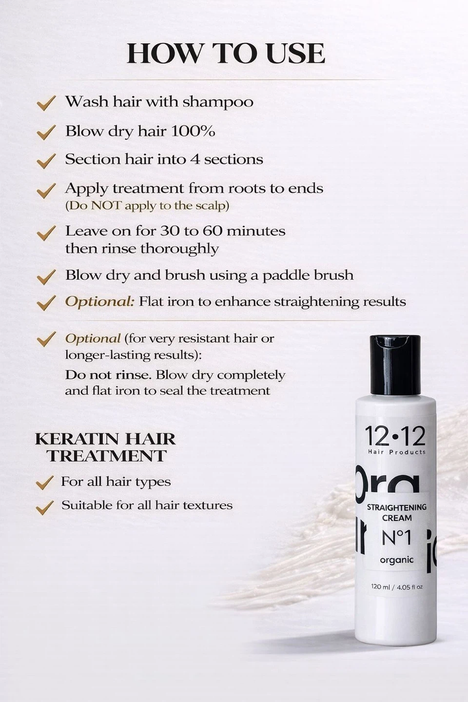 12.12 Hair Products Keratin Straightening Cream - photo 3