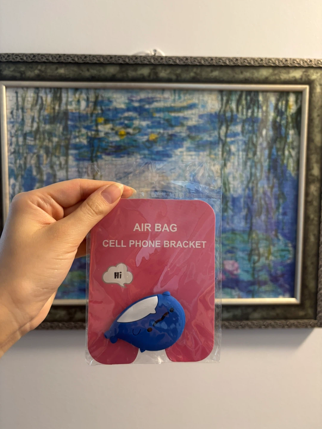 Blue Whale Cell Phone Bracket