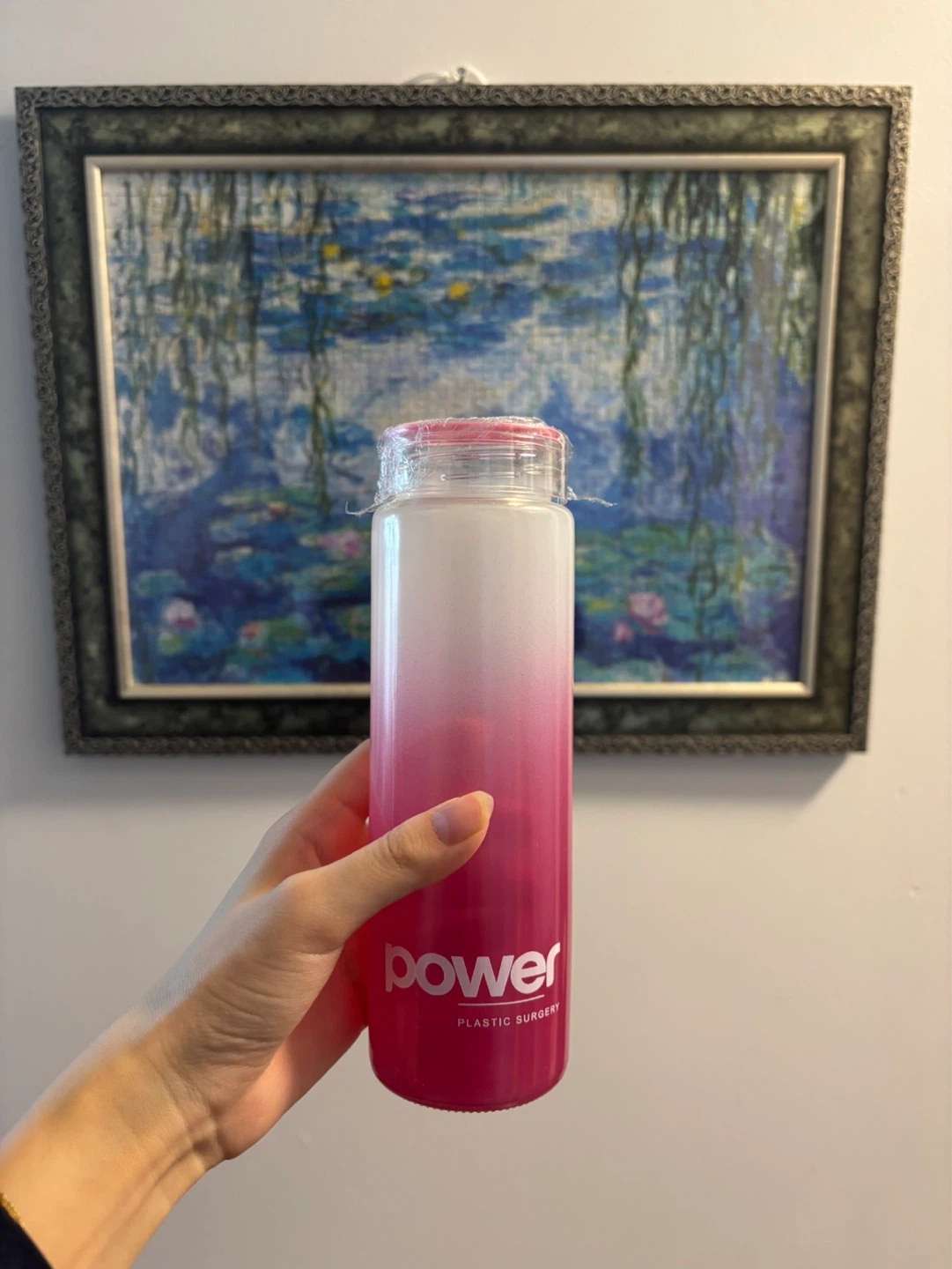 Power Glass Water Bottle