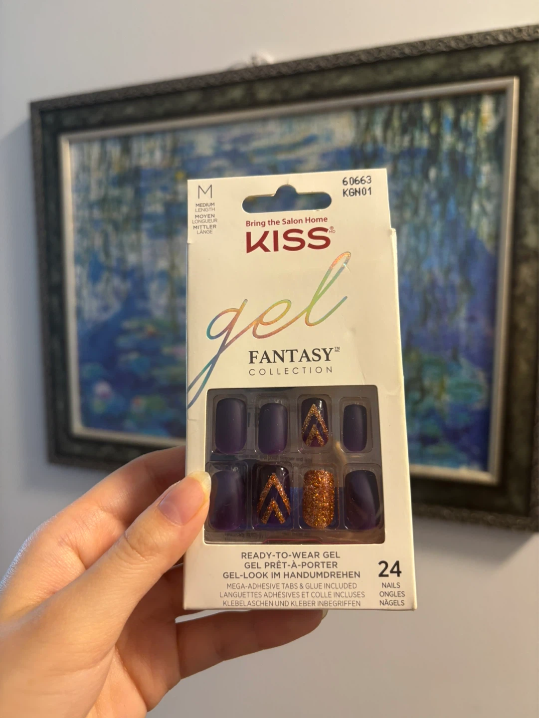 KISS Gel Fantasy Collection Medium Length Nails