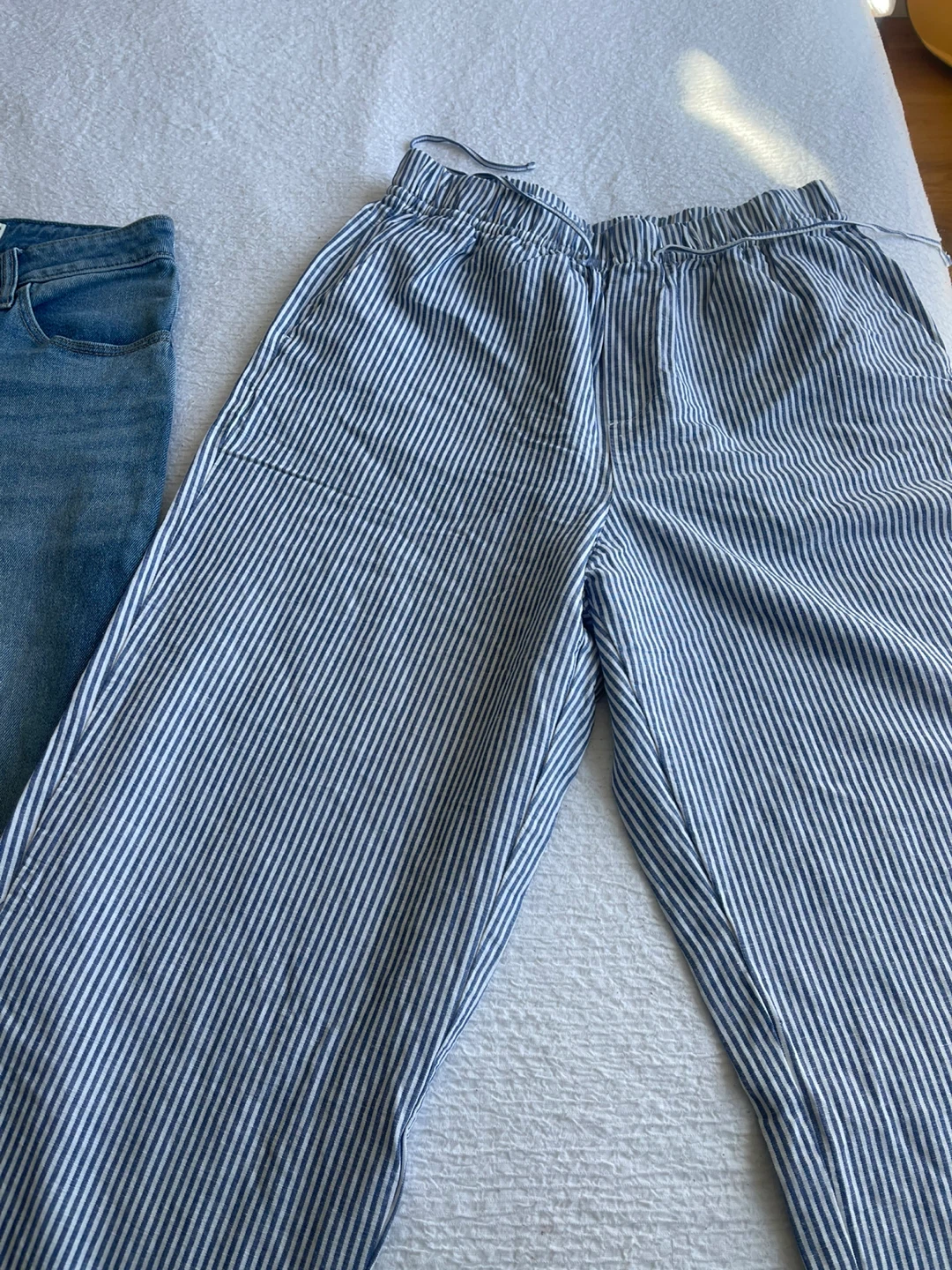 Hollister Jeans and Striped Pants Bundle - photo 3