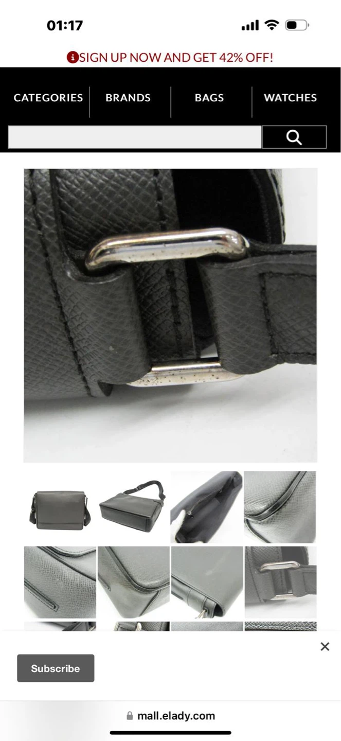 Sacoche Louis Vuitton Noir - photo 5