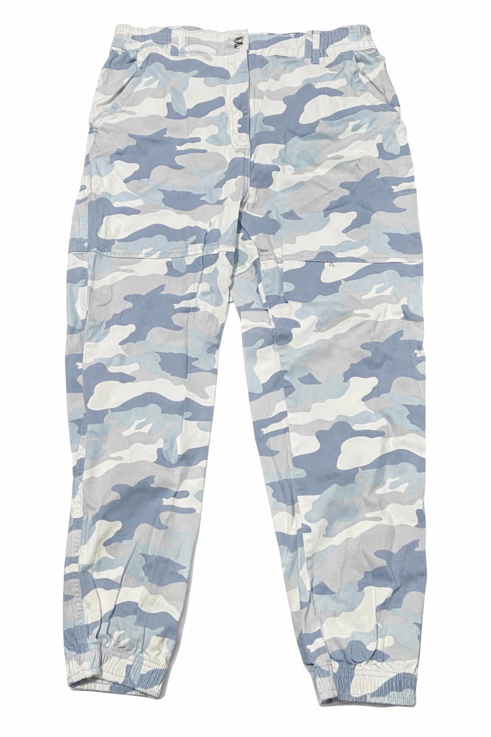 Blue Camo Jogger Pants
