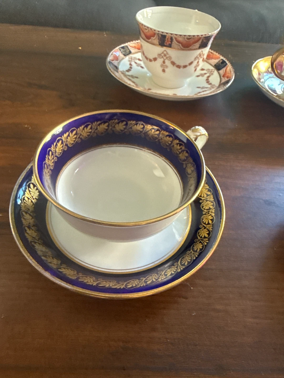 Set of 4 Vintage Teacups and Saucers - photo 3