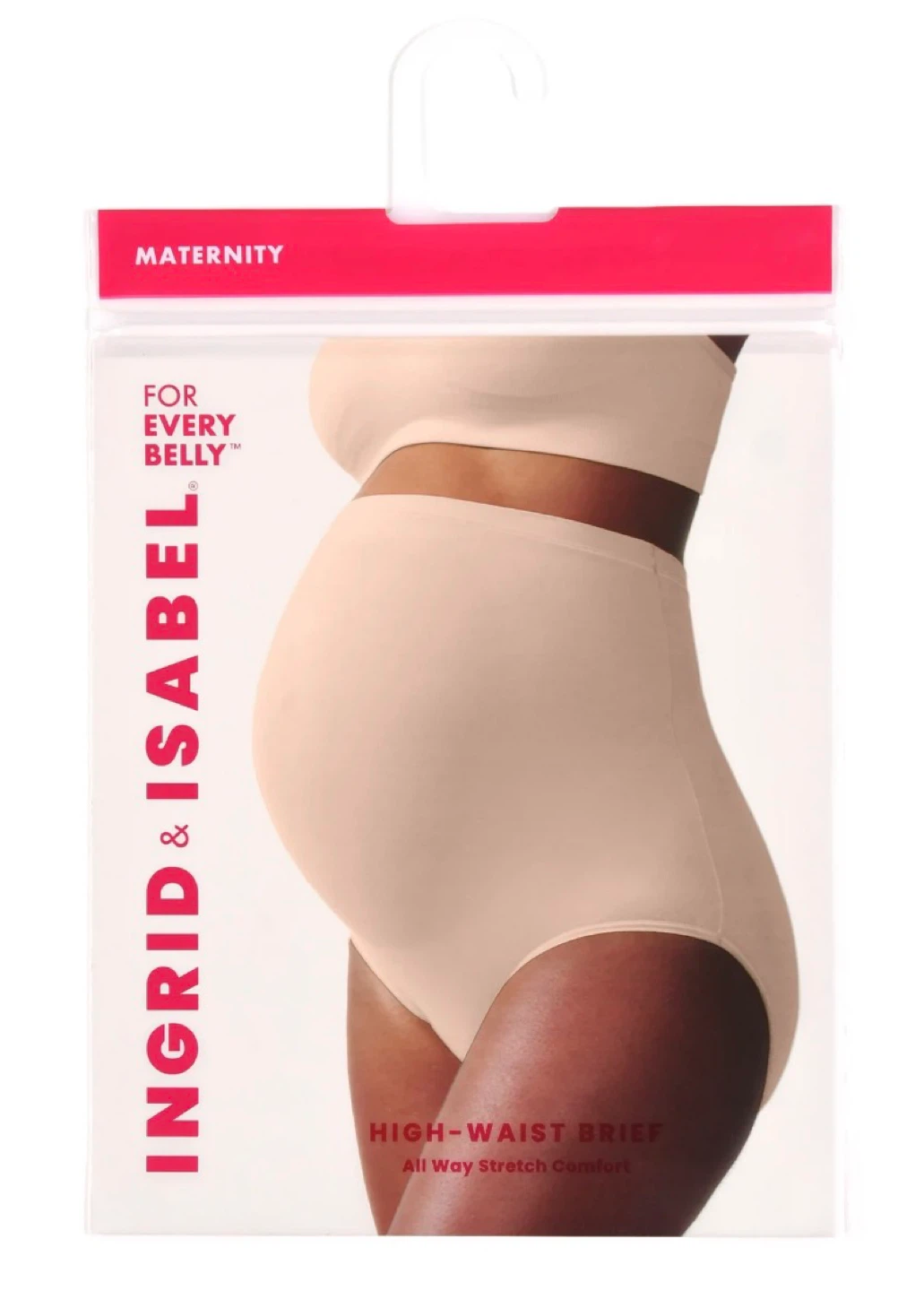 Ingrid & Isabel Maternity High-Waist Briefs - Size L (3 Pack)