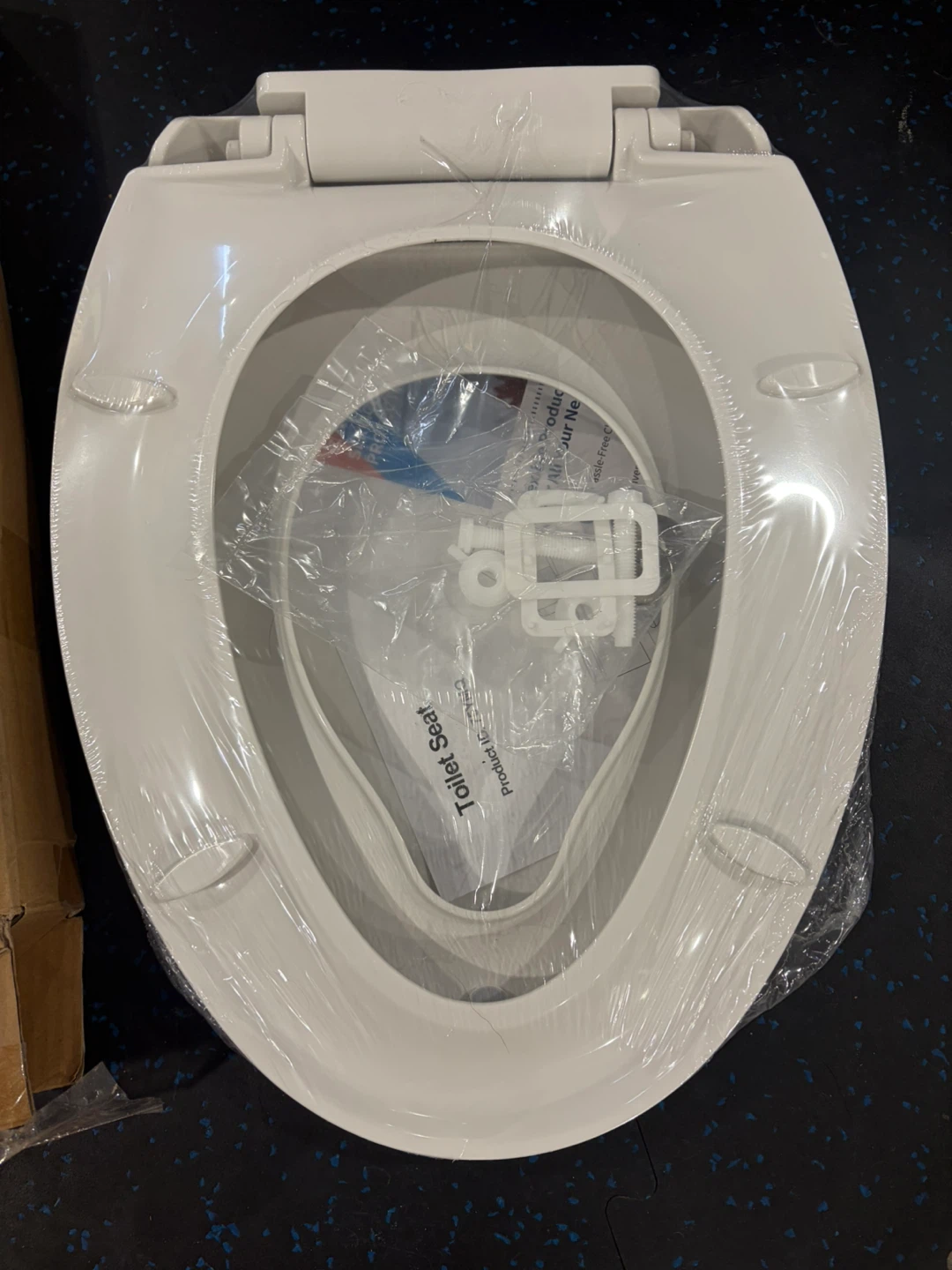Homfan White Toilet Seat soft close (unopened)