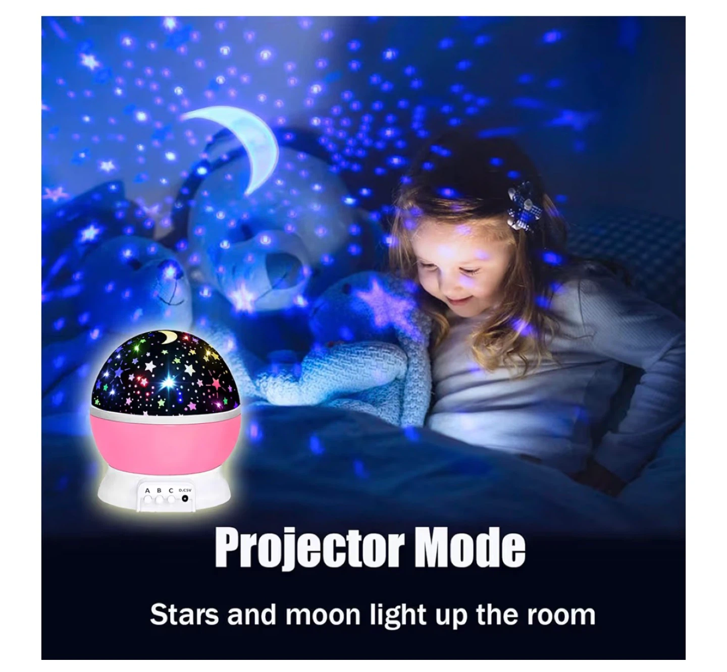 Best Toys Star Moon Night Light Projector - photo 2