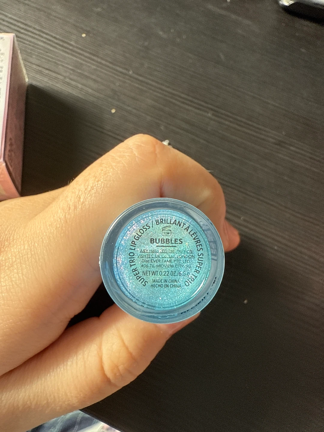 New SHEGLAM Super Trio Lip Gloss "Bubbles" with Charm - photo 2