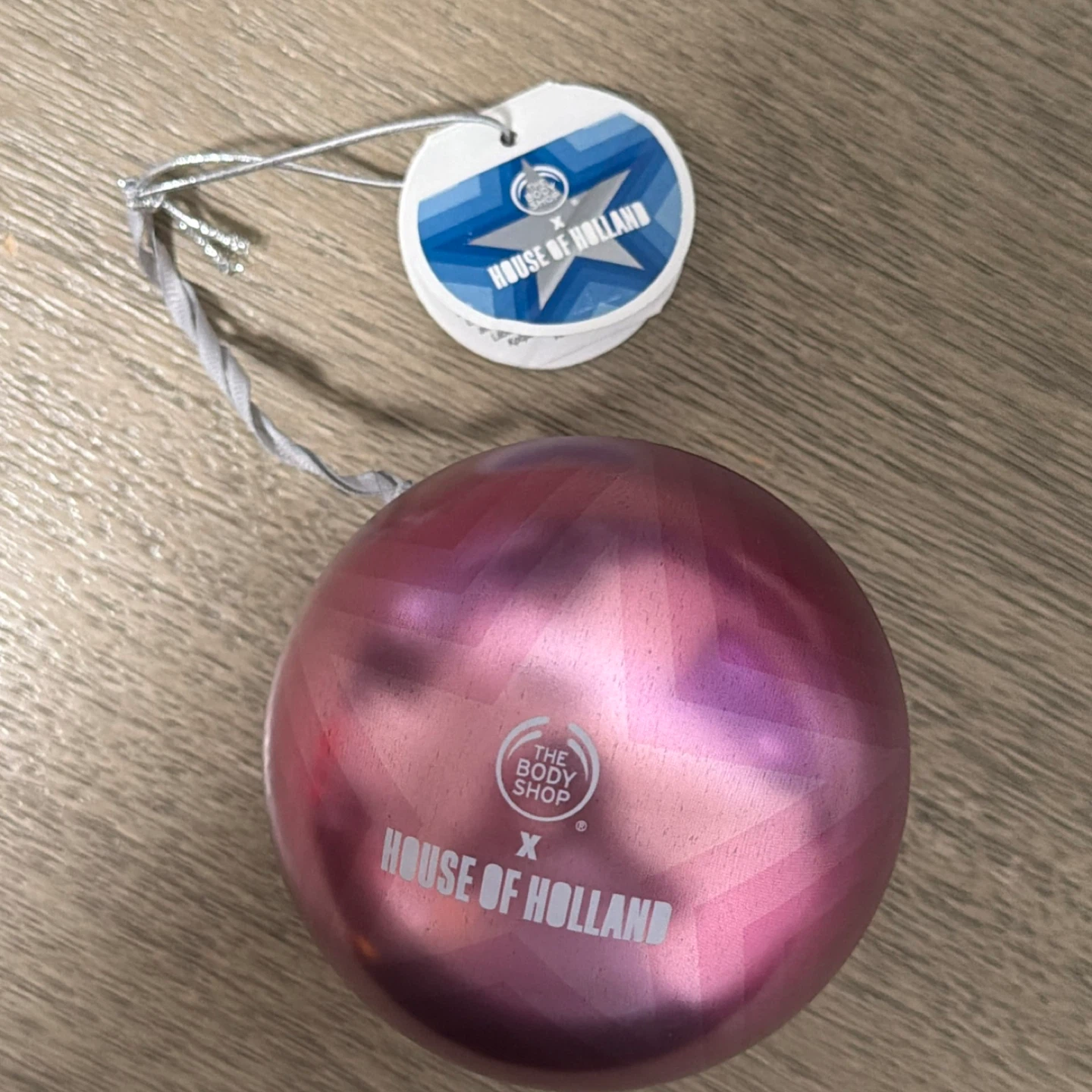 The Body Shop House of Holland Strawberry Butter Bauble