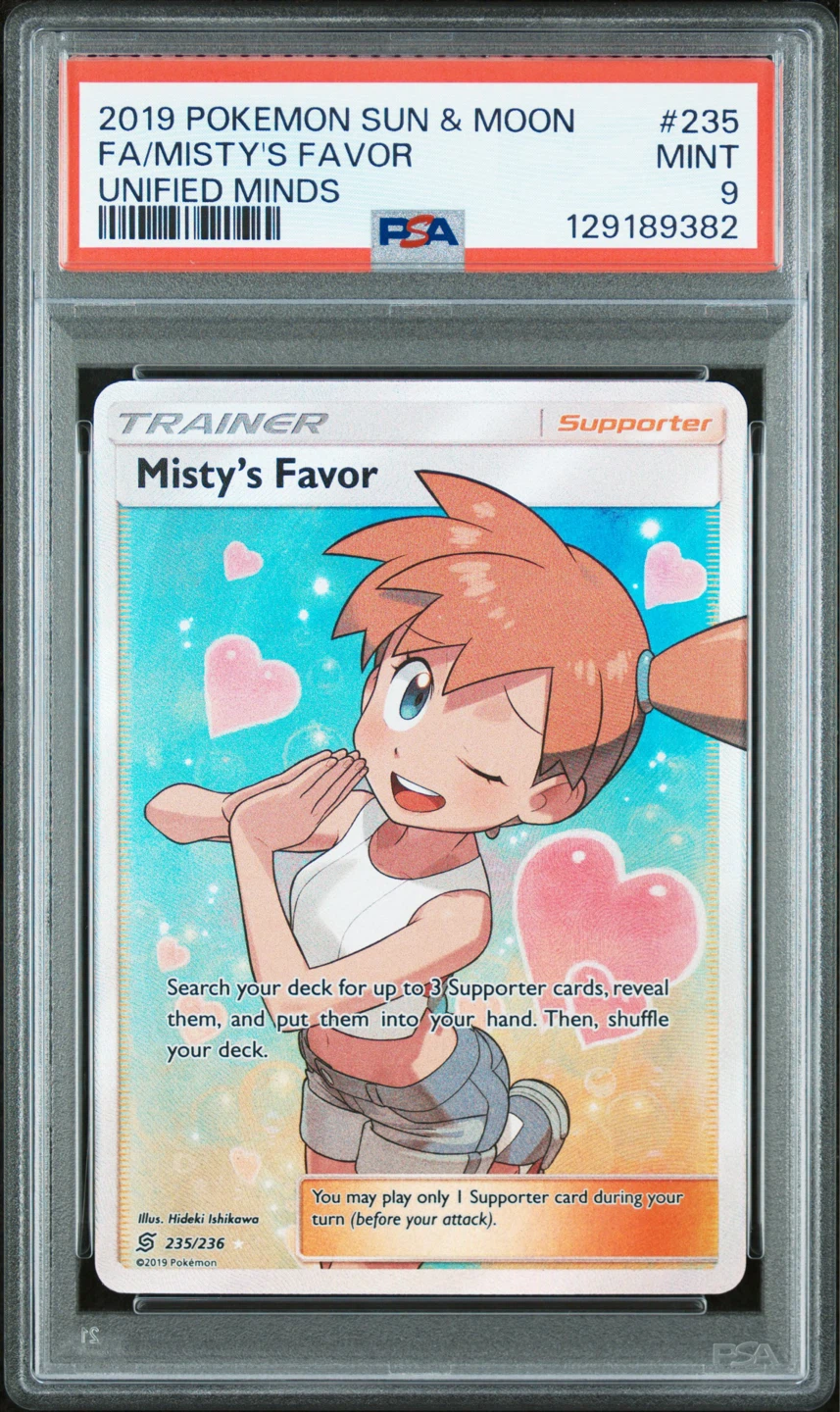 2019 Pokemon Sun & Moon Misty's Favor FA #235 Card