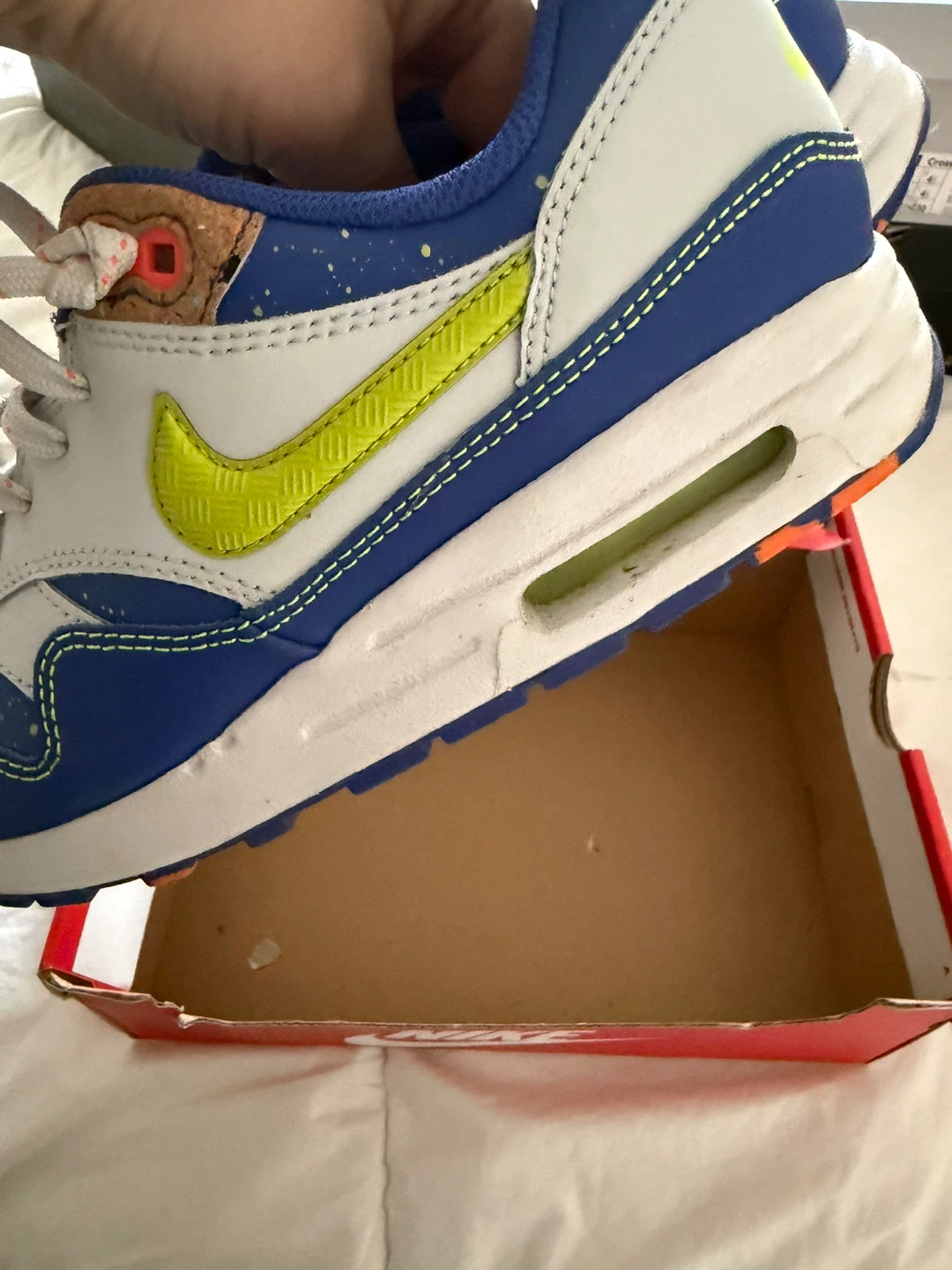 Nike Air Max 1 BG Shoes - Size 6Y - photo 2