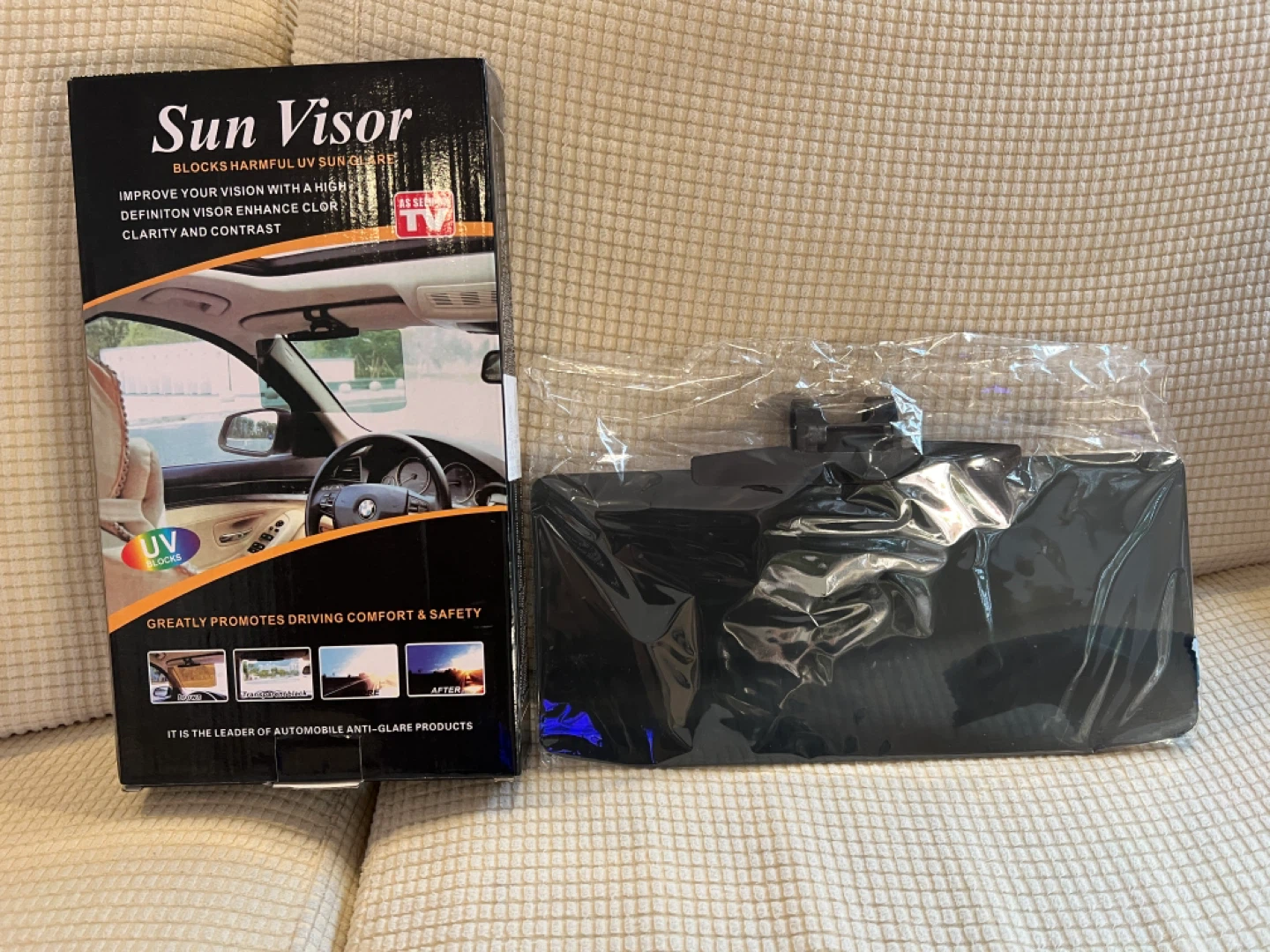 100%NEW NeverUse SunVisor Orig $20 NOW$8