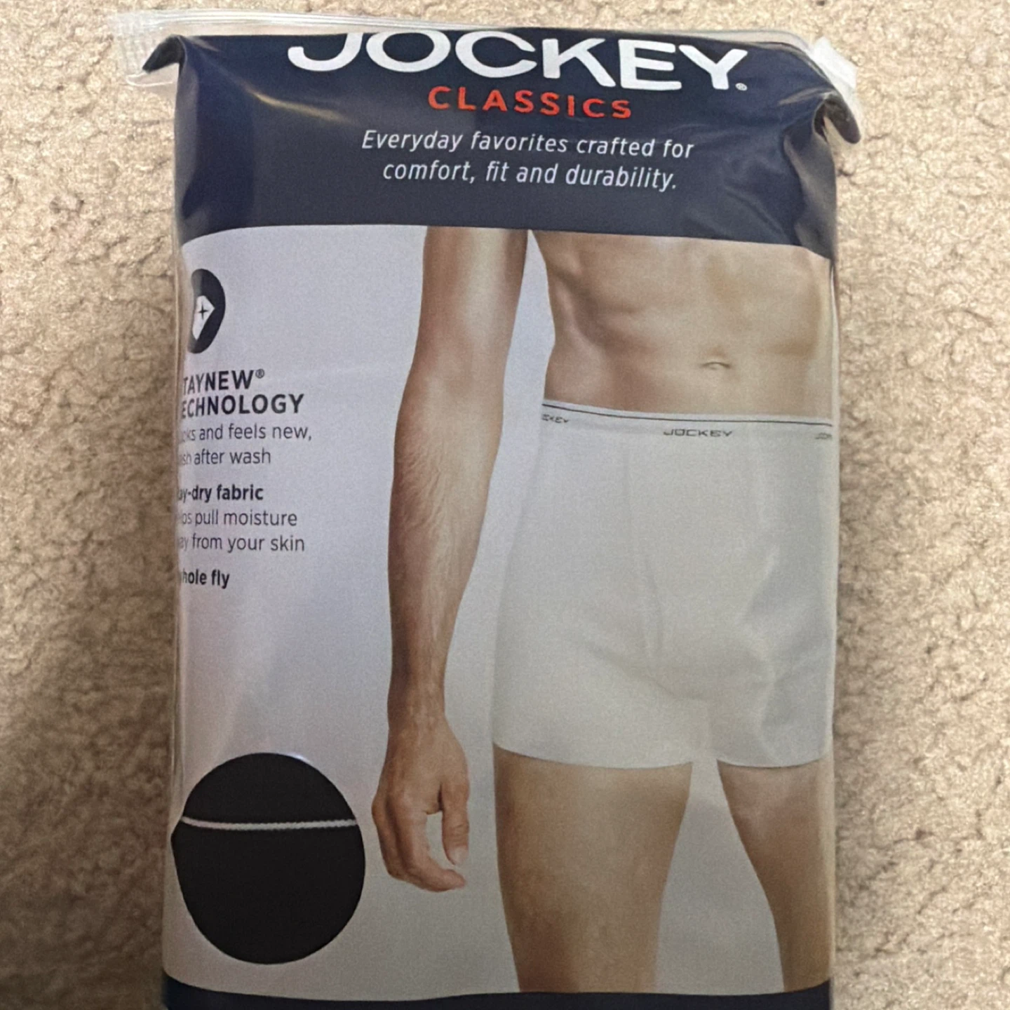Jockey Classics 3-Pack Full-Rise Boxer Briefs - Size L - photo 3