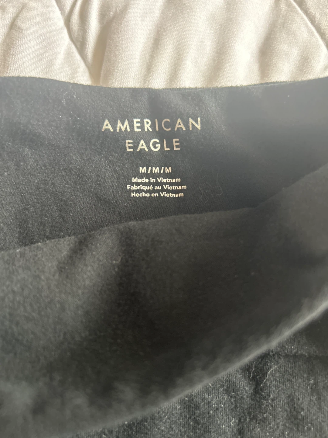 American Eagle Black Foldover Tube Top Size Medium - photo 2
