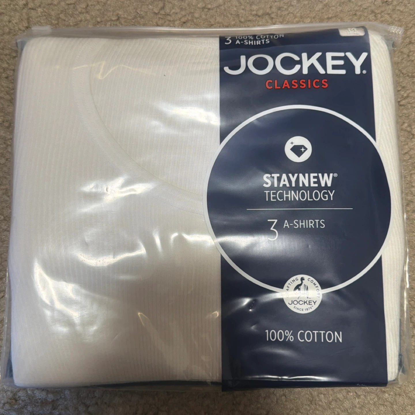 Jockey Classics 3-Pack A-Shirts - photo 4