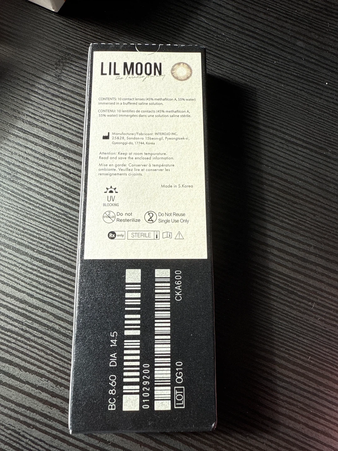 LIL MOON Rusty Gray Color Contact Lenses - 10 Pieces - photo 3