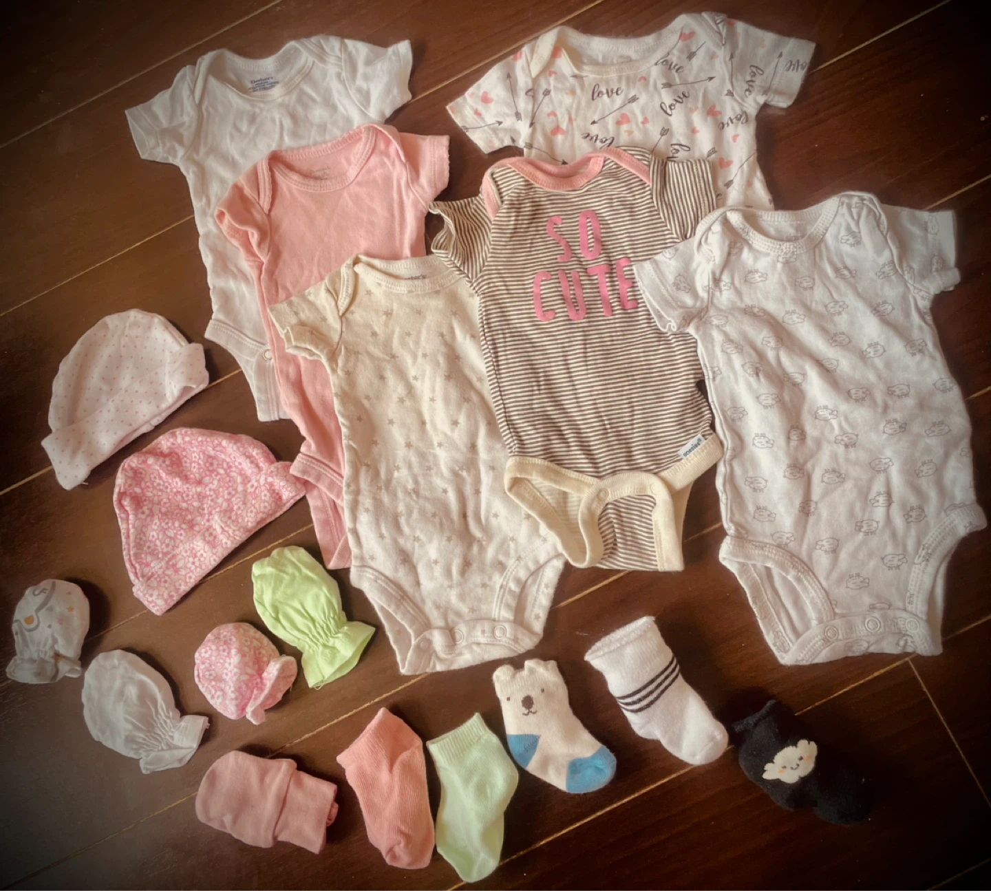 Newborn Girl/Gender Neutral Clothing Lot - photo 2