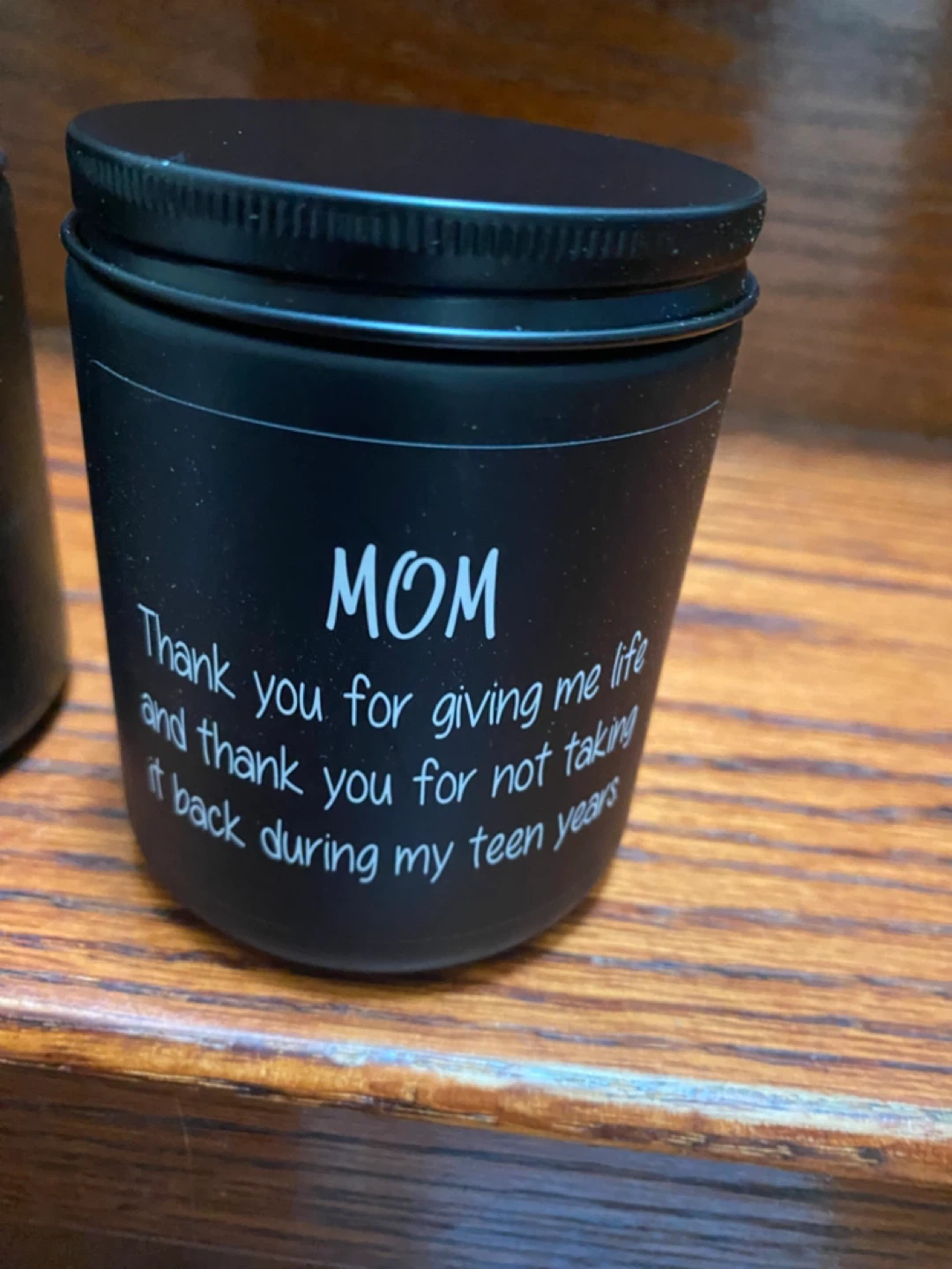 Set of 2 "Mom" Scented Candles for Mother's Day - photo 4