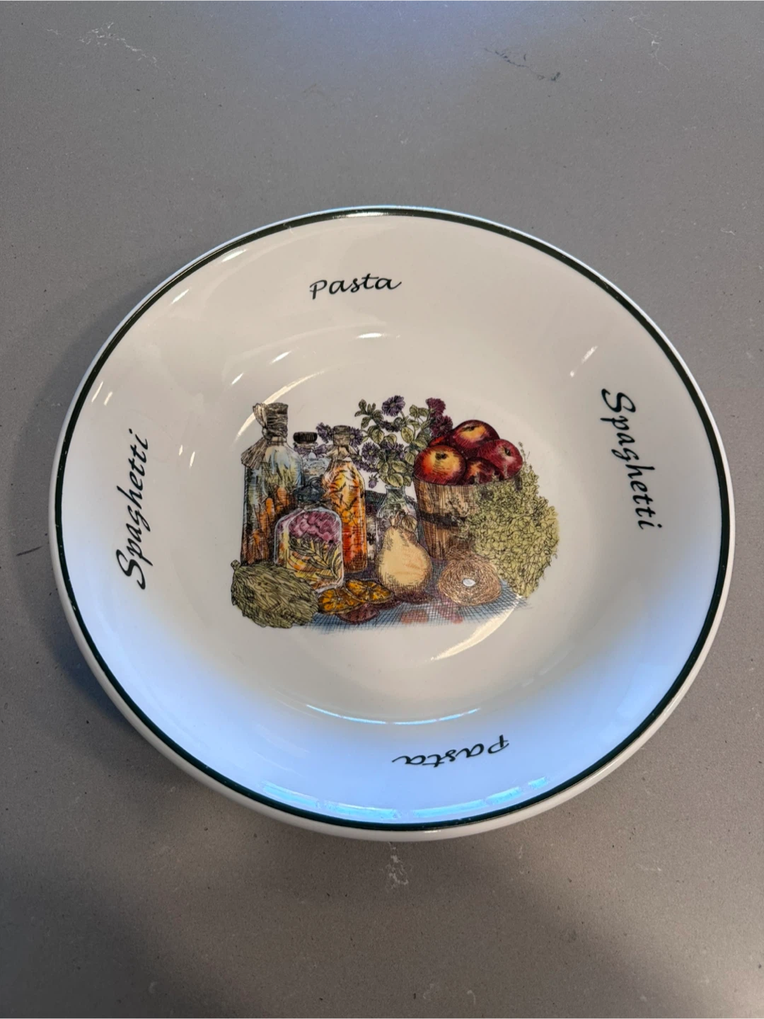 Pasta & Spaghetti Bowl with Italian Illustration - photo 2