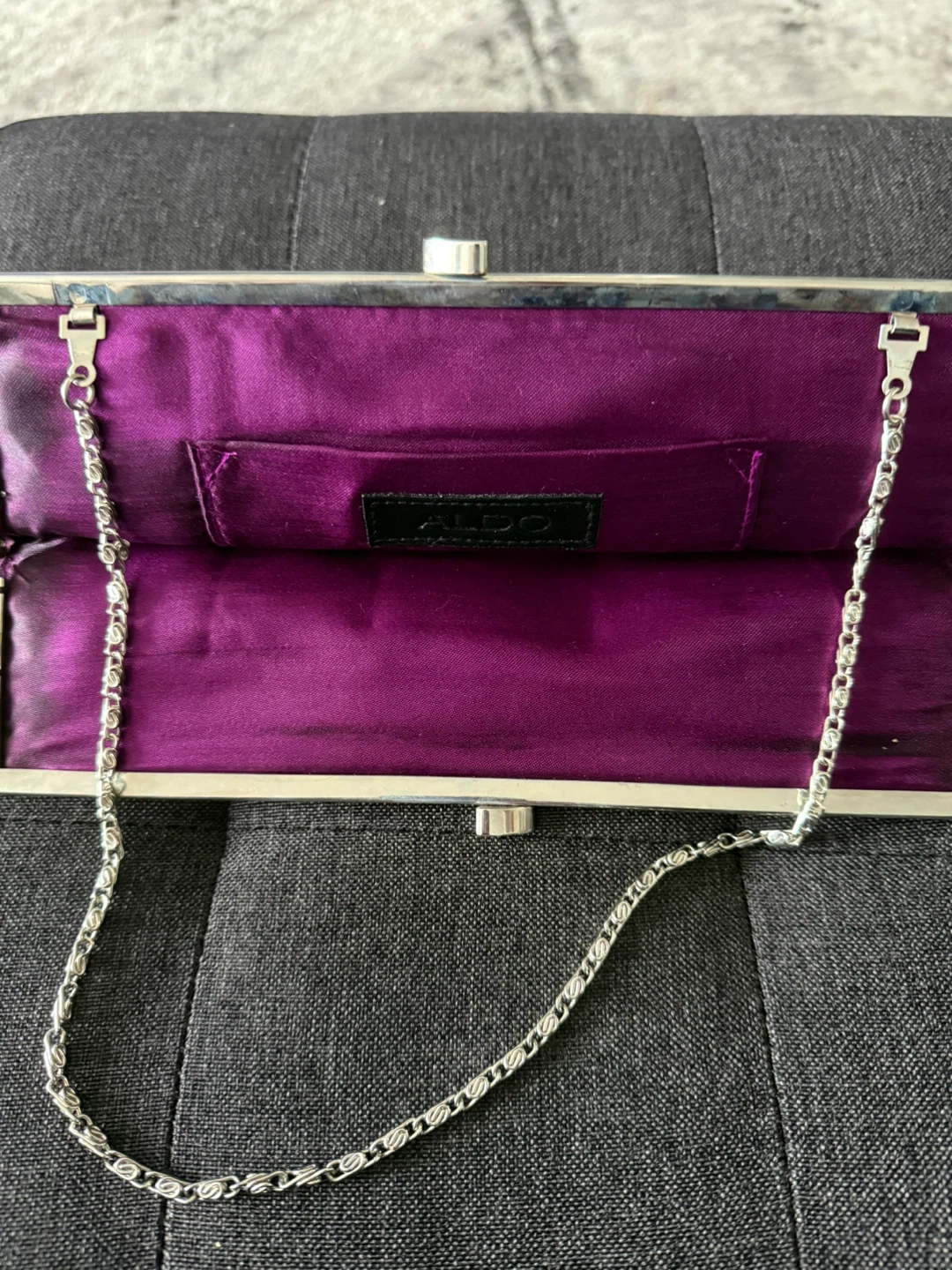 *EUC* Black Sequin Clutch - photo 2