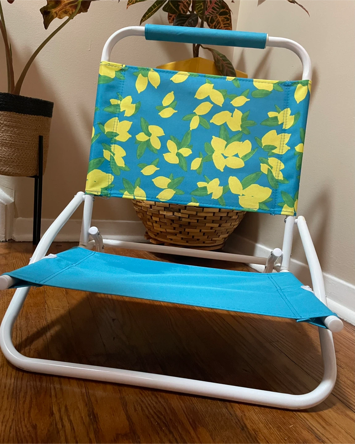 Portable beach chairs