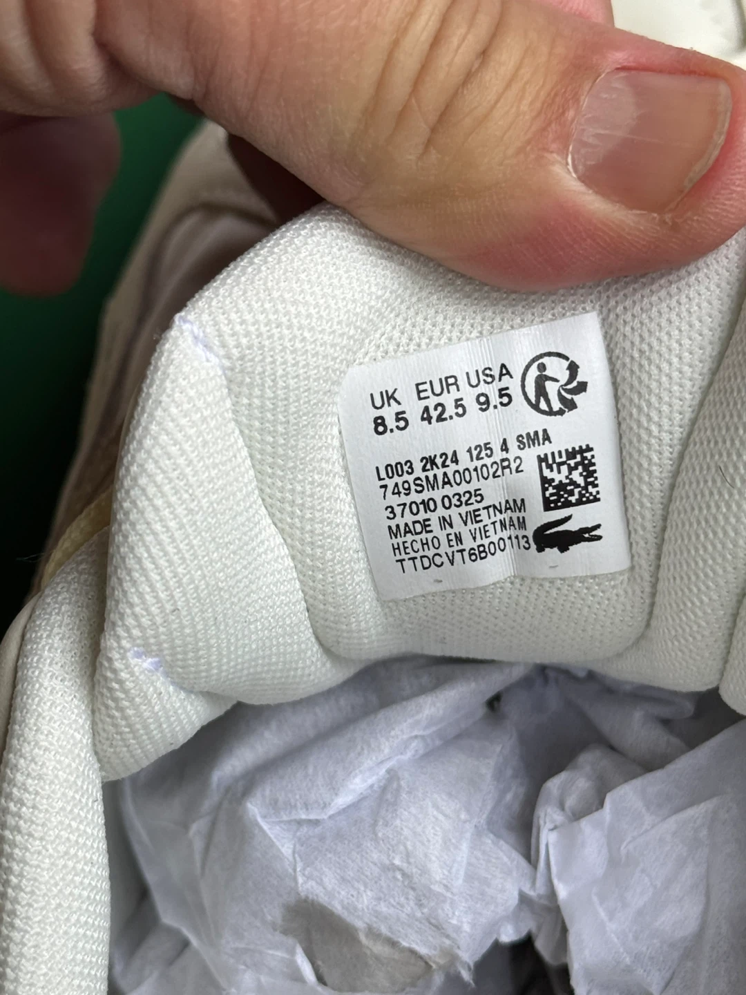 Lacoste Men's Sneakers - Size 9.5 - photo 3
