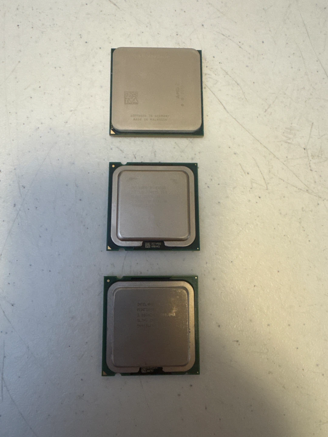 Intel Processors Lot (3)