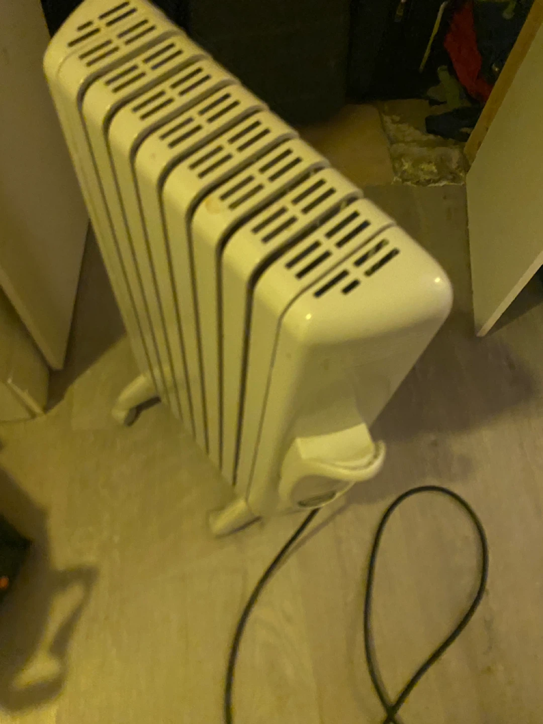 White Electric Oil Heater