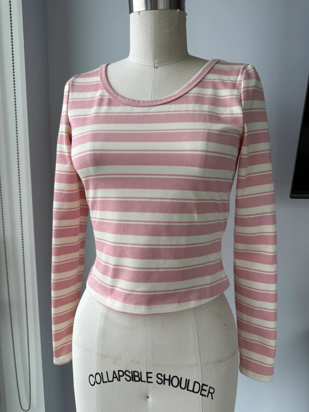 New Striped Long Sleeve Top size xxs