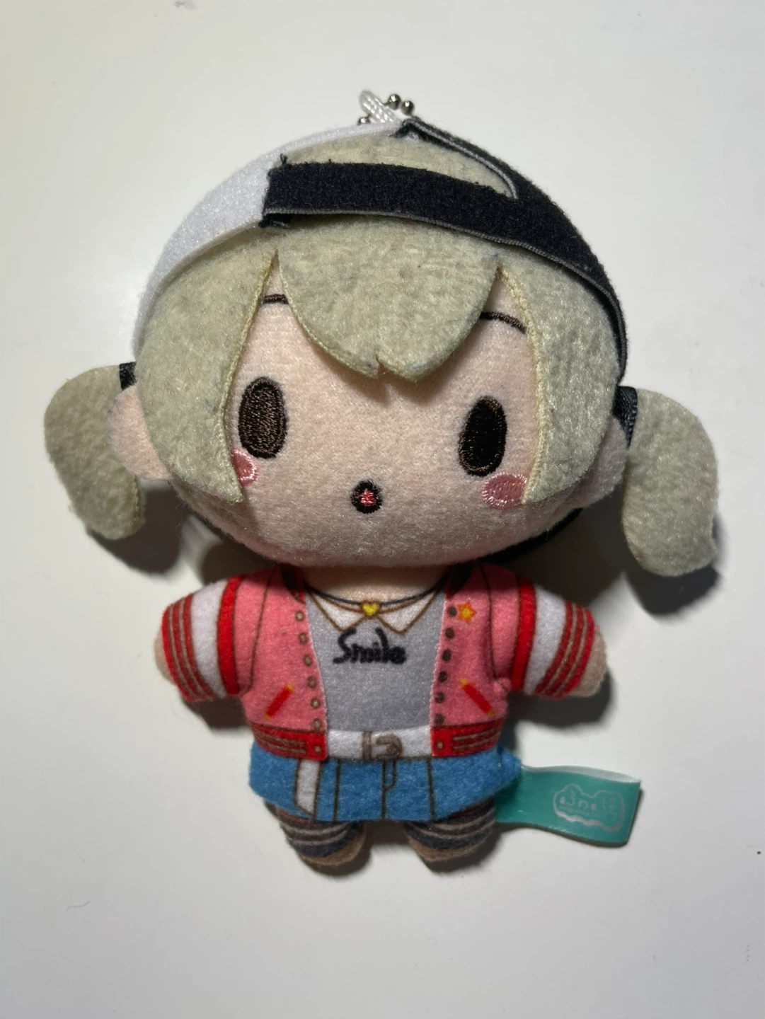 Kohane Azusawa Fuwapuchi mascot plush keychain