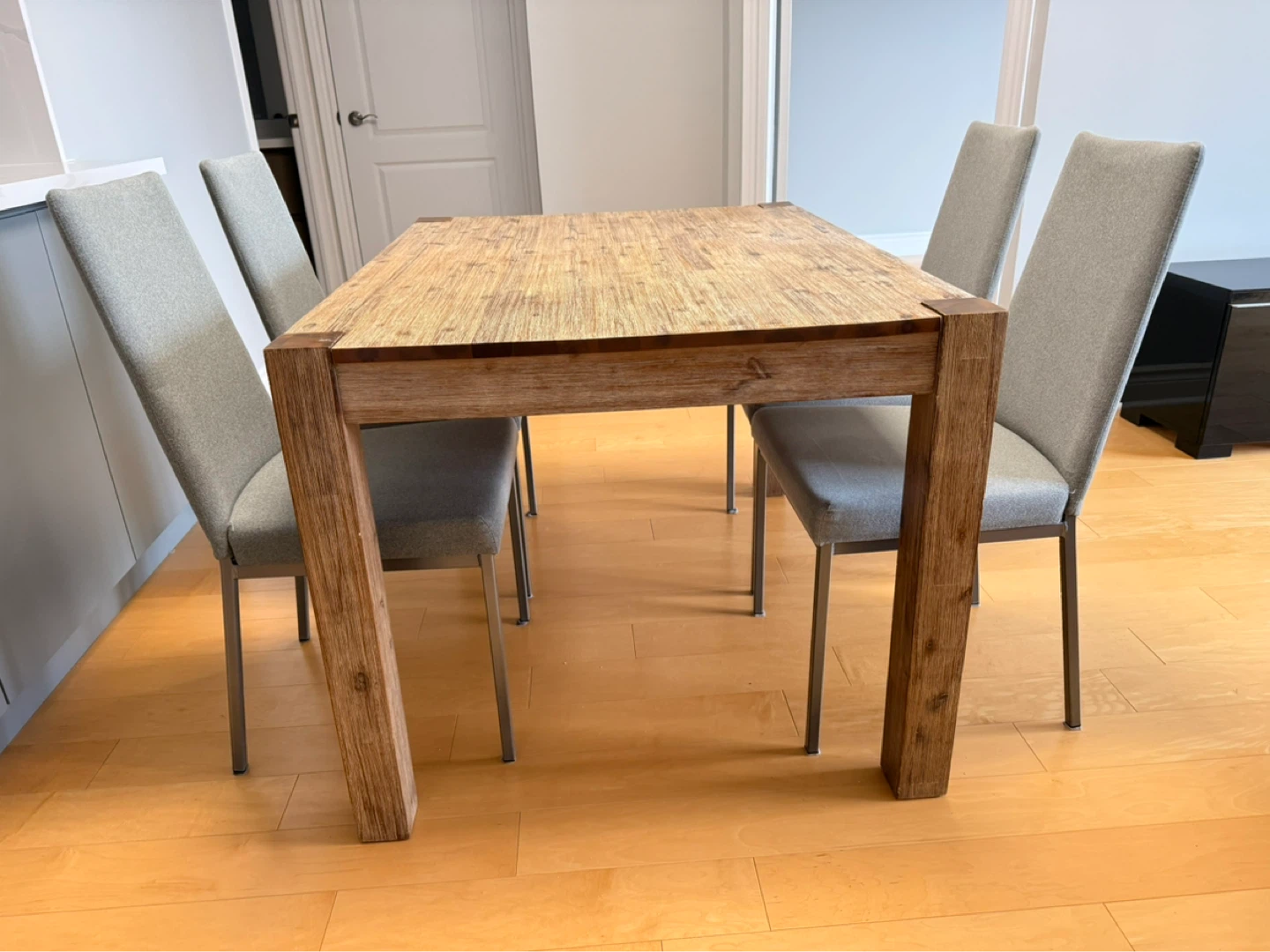 Structube Wooden Harvest Dining Table Only - photo 5