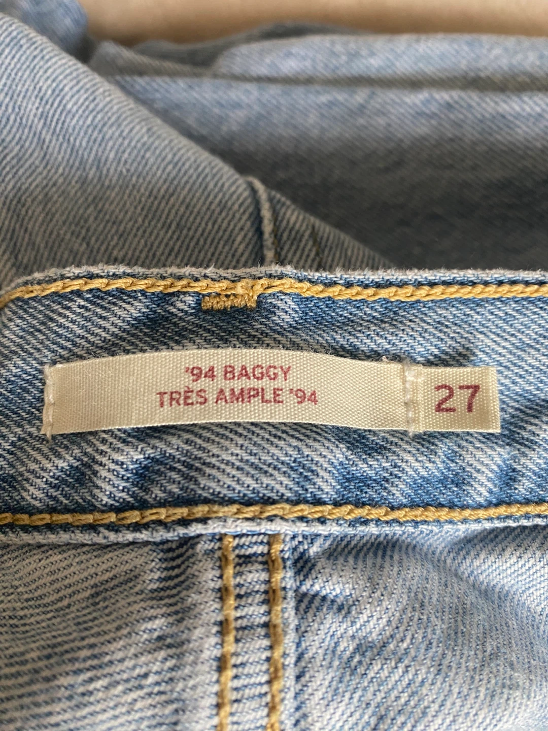 Levi’s 94 Baggy Jeans Size 27 - photo 4