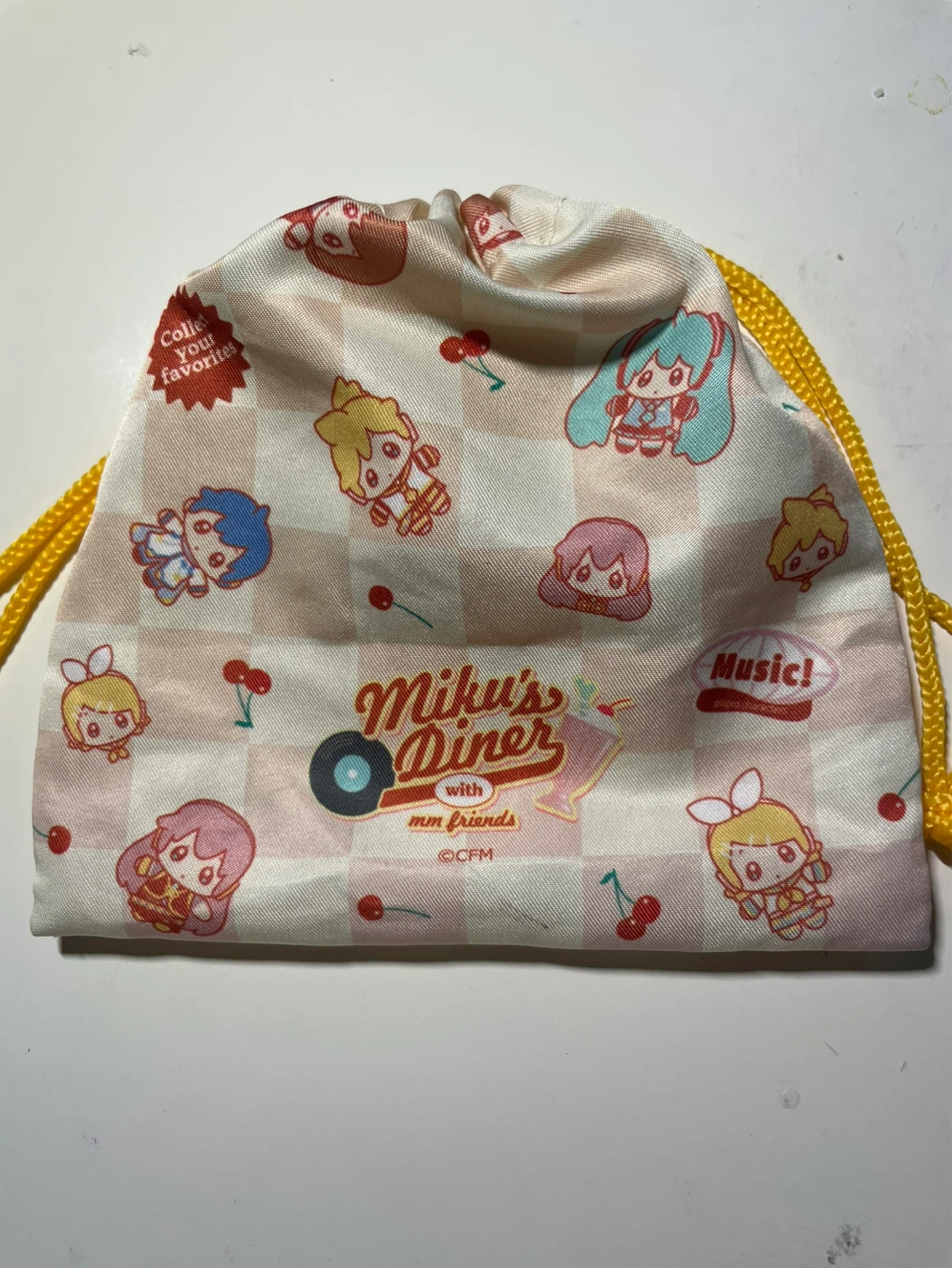 Vocaloid drawstring pouch - photo 3