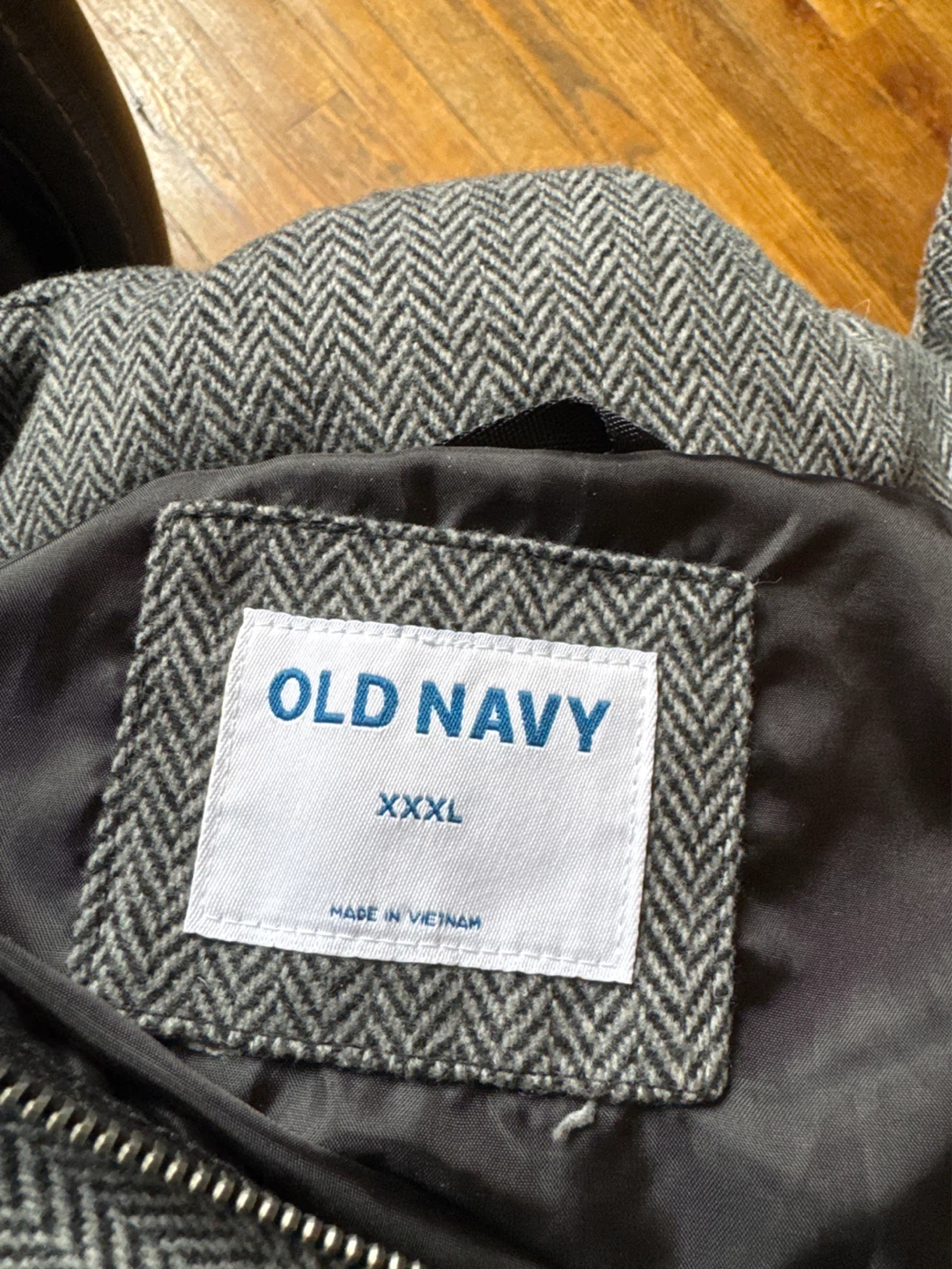 XXL Old Navy Puffer Vest Herringbone - photo 2